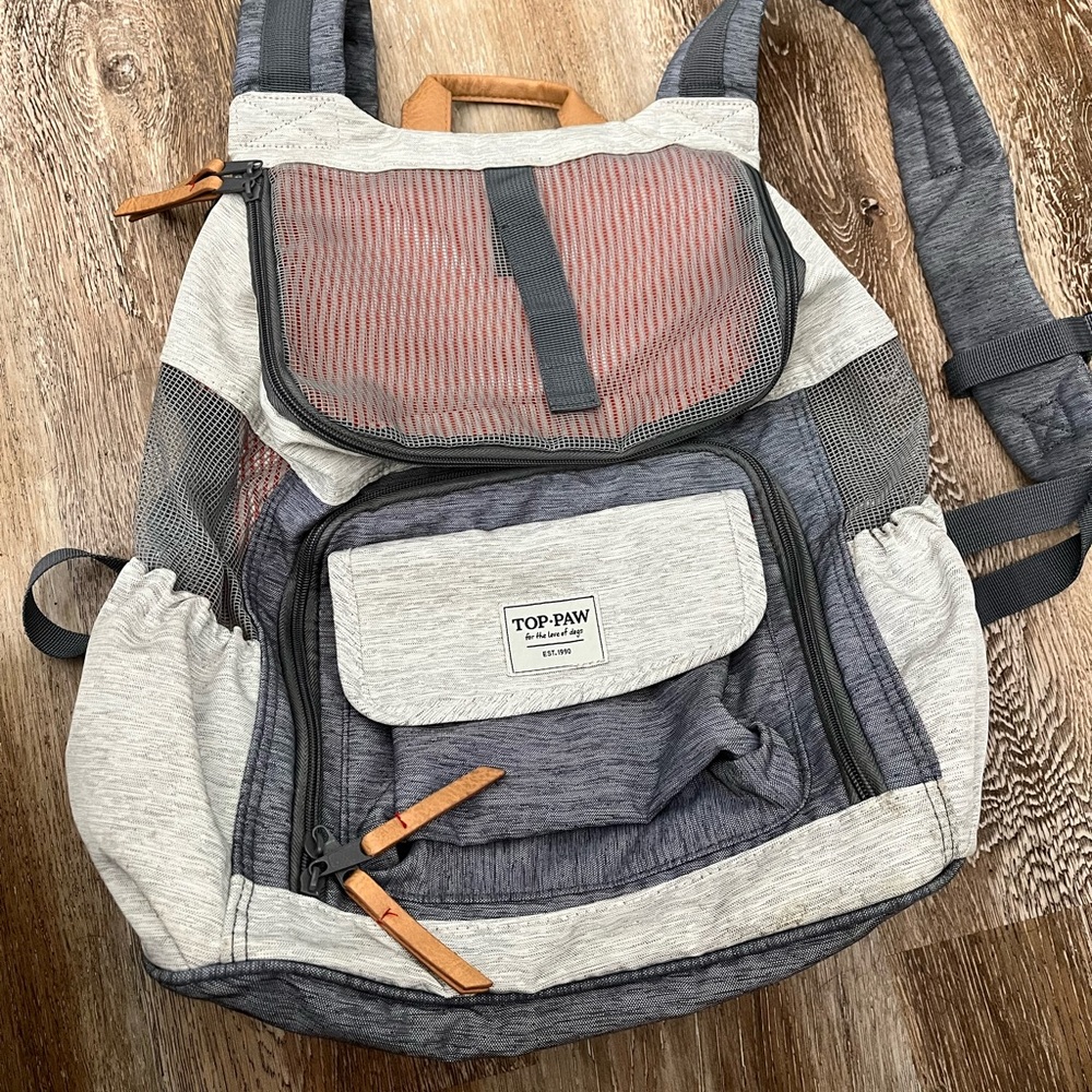 Backpack carrier for small dog